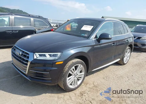 2018 Audi Q5 2.0T Premium/2.0T Tech Premium z USA, uszkodzony, nr VIN WA1BNAFY9J2144952
